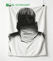 Balenciaga Throw Blankets